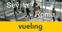 Nueva vuelo directo desde Sevilla a Roma con Vueling