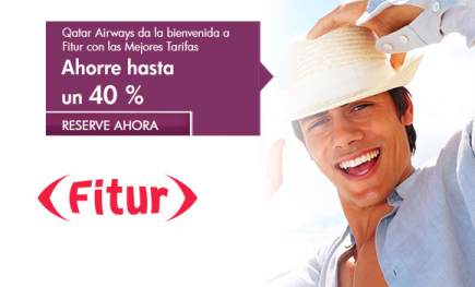 Ofertas Qatar Airways en Fitur 2013