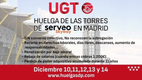 Huelga SPD Madrid-Barajas